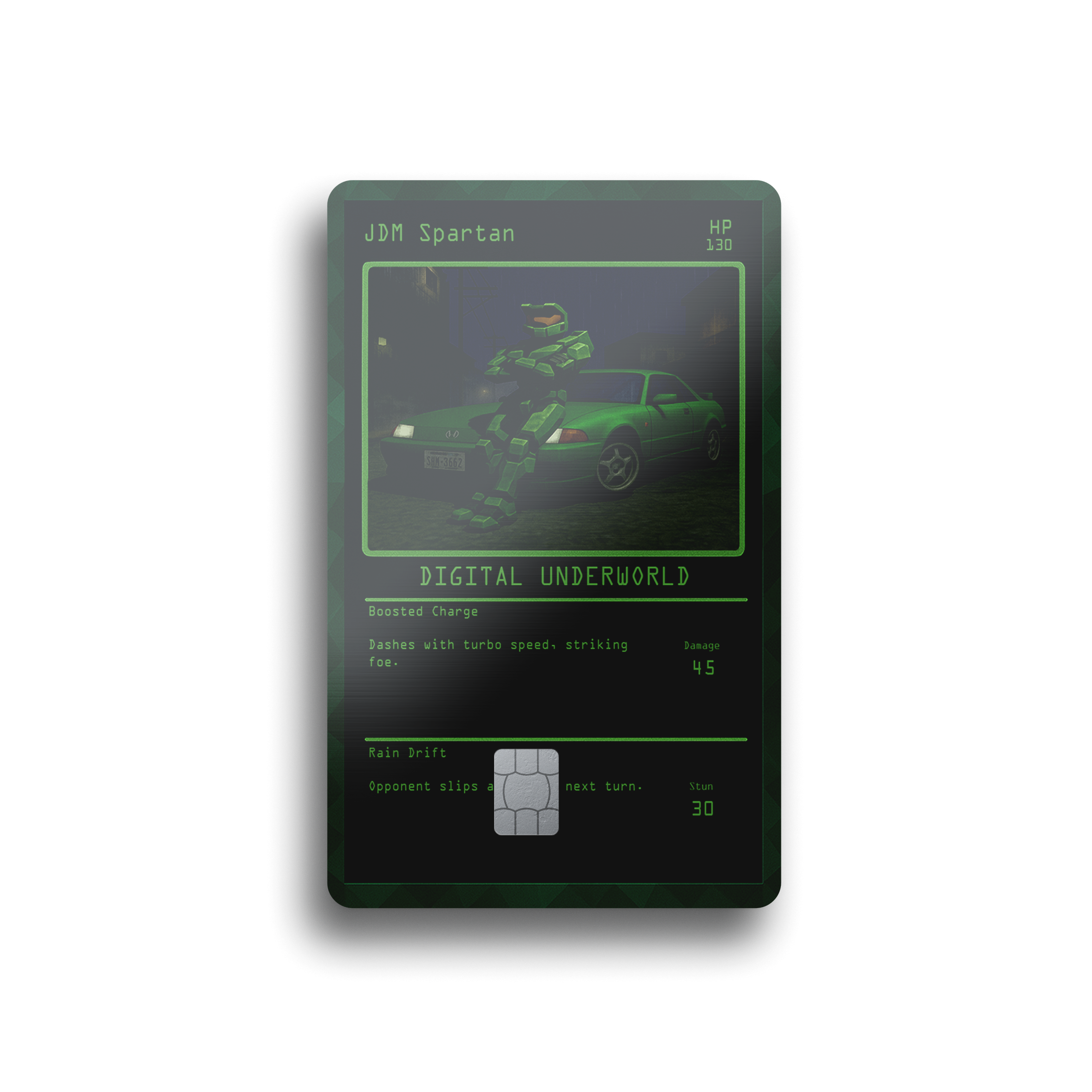 JDM Spartan TCG Card Skin